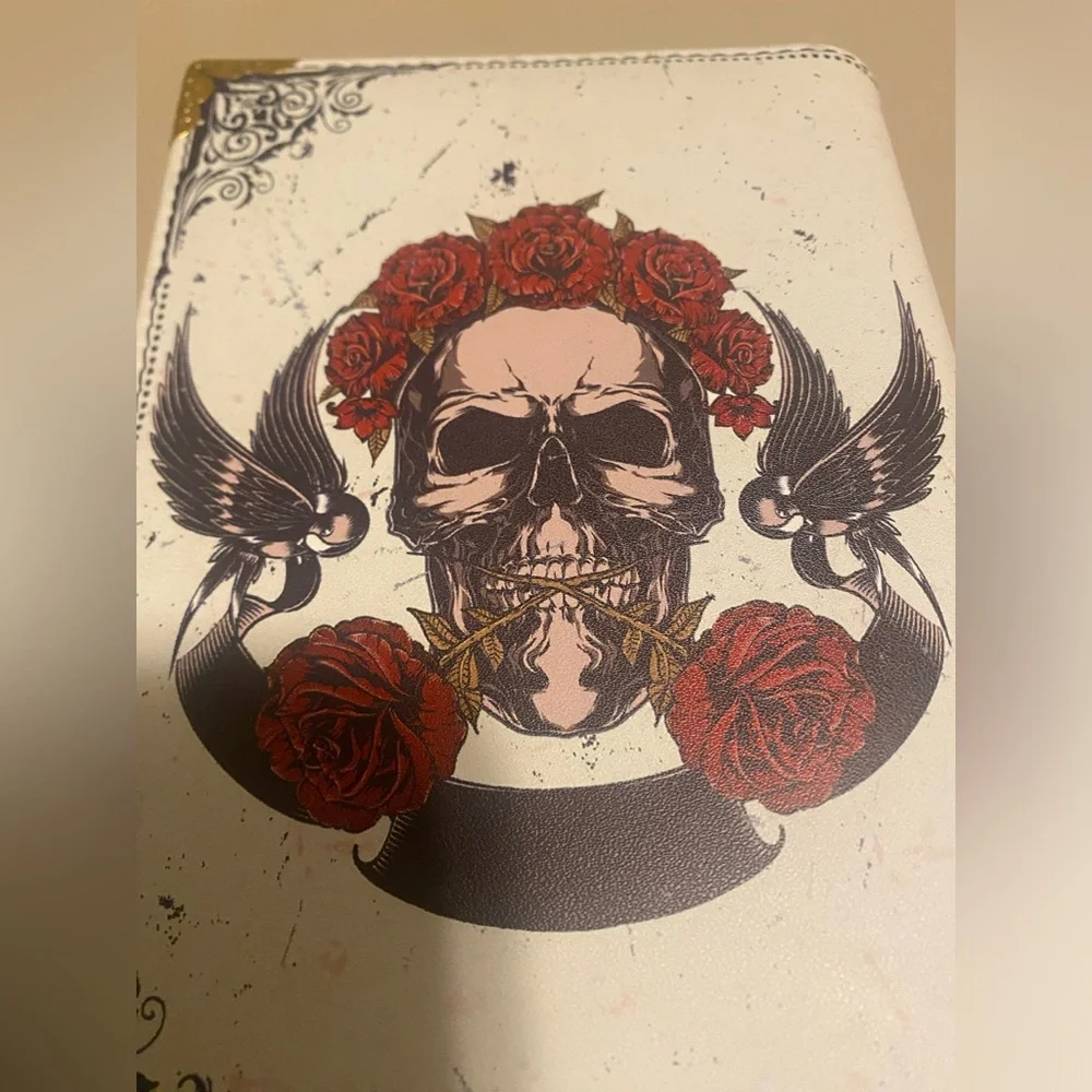 Vintage Skull Budget Binder